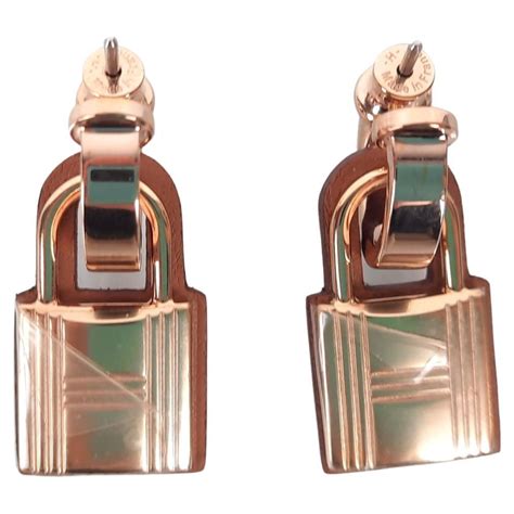 o kelly earrings hermes|Hermes Gold O'Kelly earrings .